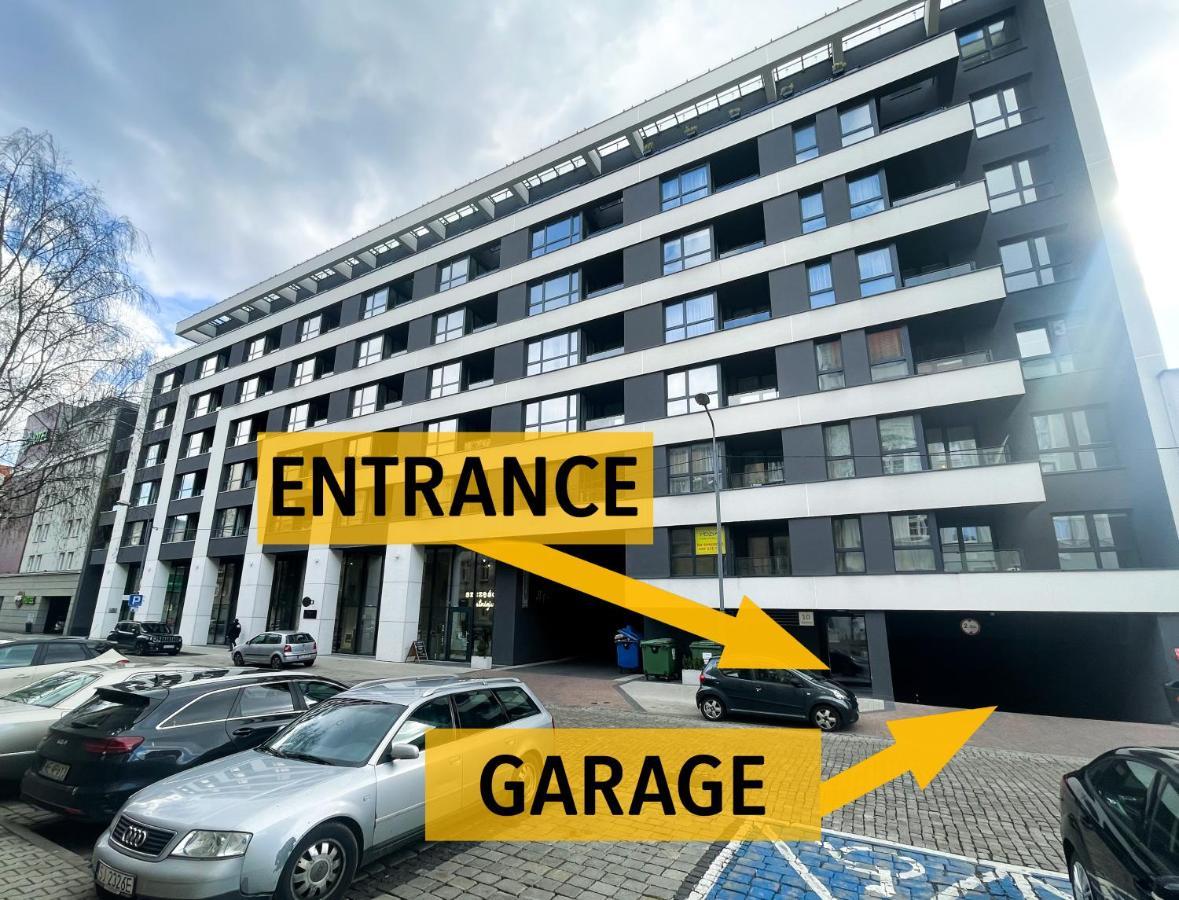 Urban Apartments Premium, Opolska 10 No 77A, Free Garage, Self Check-In คาโตวีตเซ ภายนอก รูปภาพ